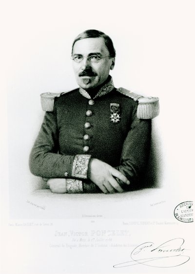 Jean-Victor Poncelet by Emile Desmaisons